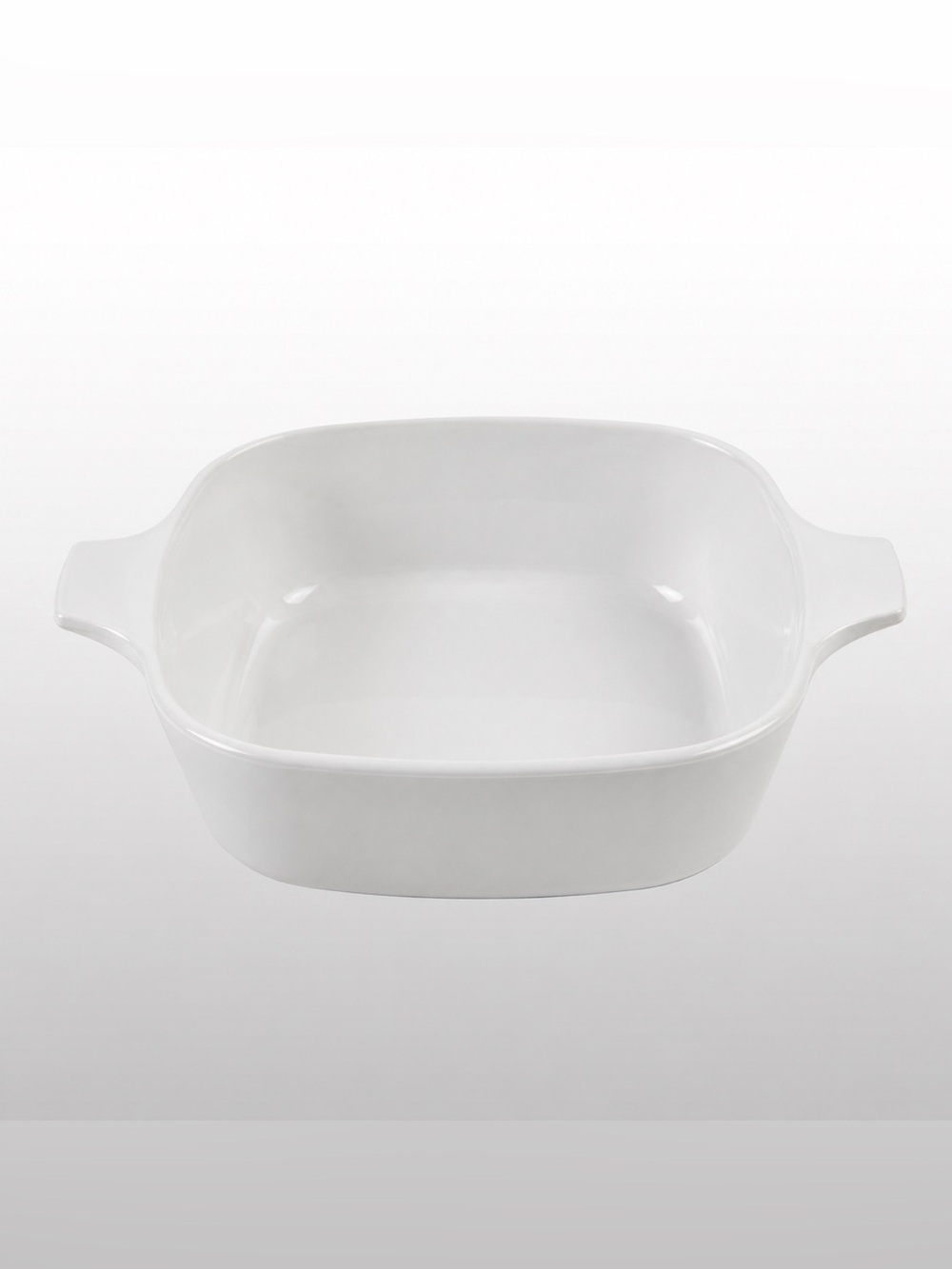 Corning Ware P-15-R White Stoneware 700 mL Individual Baker Casserole Dish